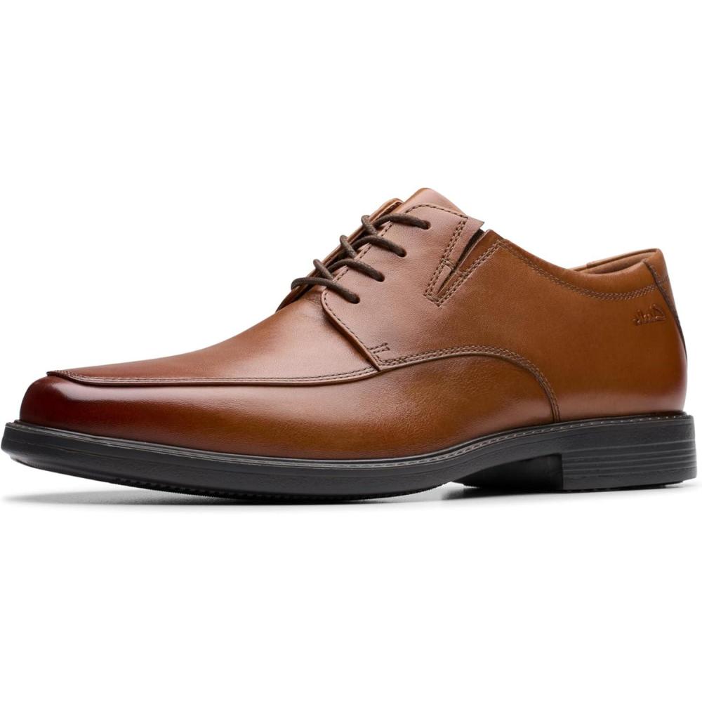 imageClarks Mens Cosgrove ApronDark Tan Leather