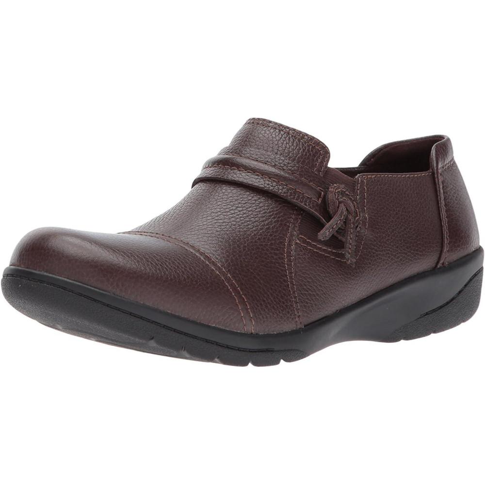 imageClarks Womens Cheyn Madi PullOn LoafersDark Brown