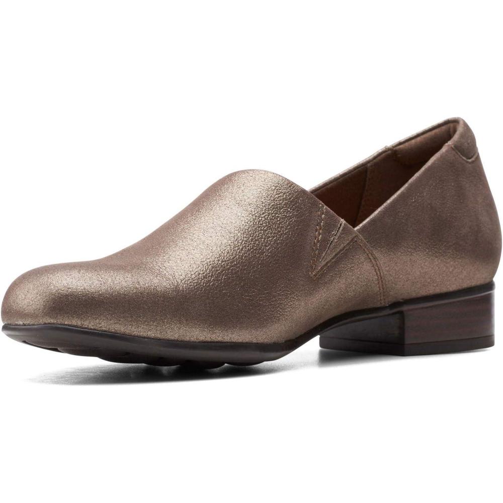 imageClarks Womens Juliet Palm LoaferMetallic Leather