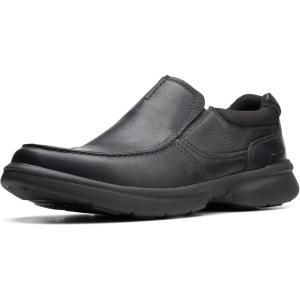 Clarks Men’s Bradley Free Loafers(Black Tumbled)