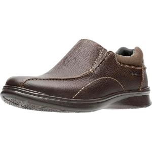 Clarks Men’s Cotrell Step Slip-On Loafers(Brown Oily Leather)