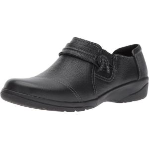 Clarks Women’s Cheyn Madi Pull-On Loafers(Black)