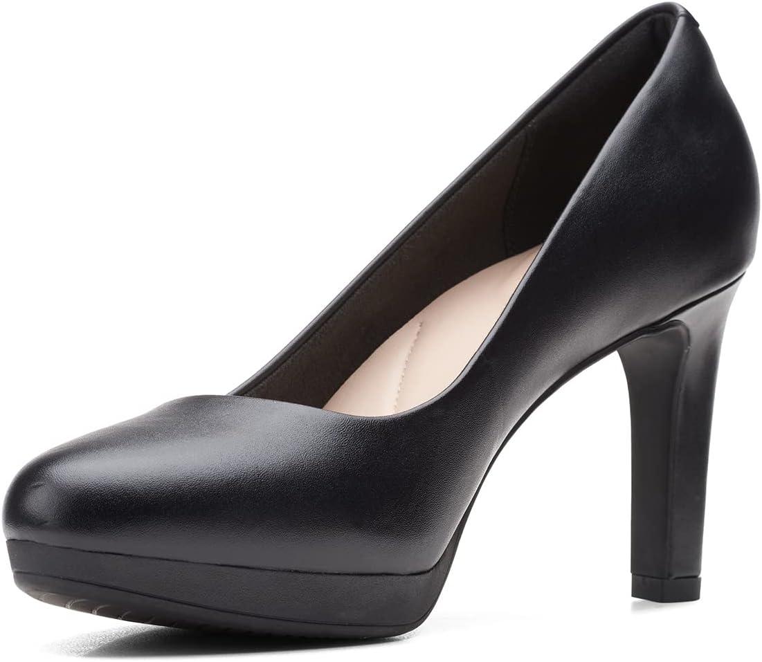 imageClarks Womens Ambyr Joy PumpsBlack Black Leather