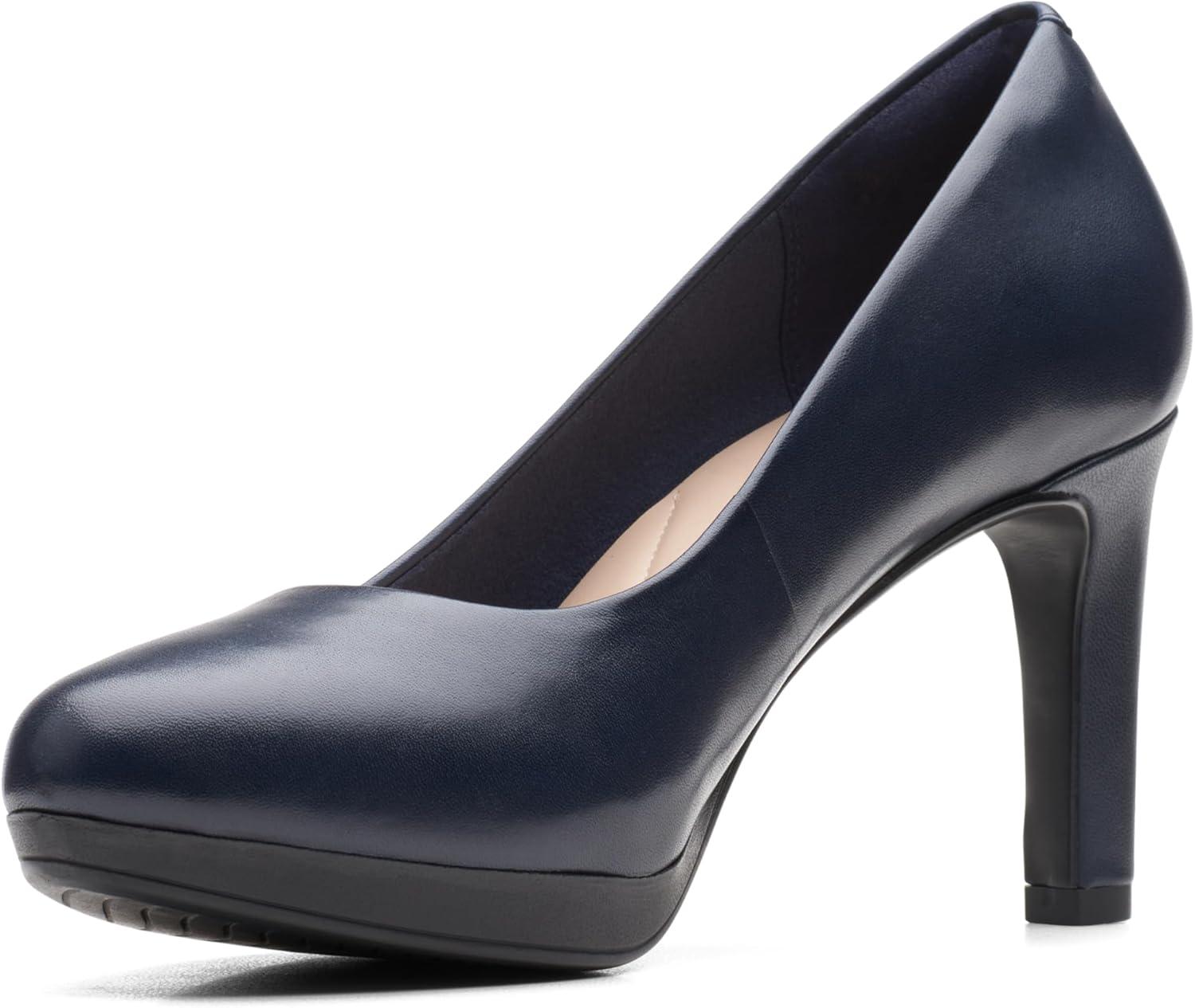imageClarks Womens Ambyr Joy PumpsNavy Leather