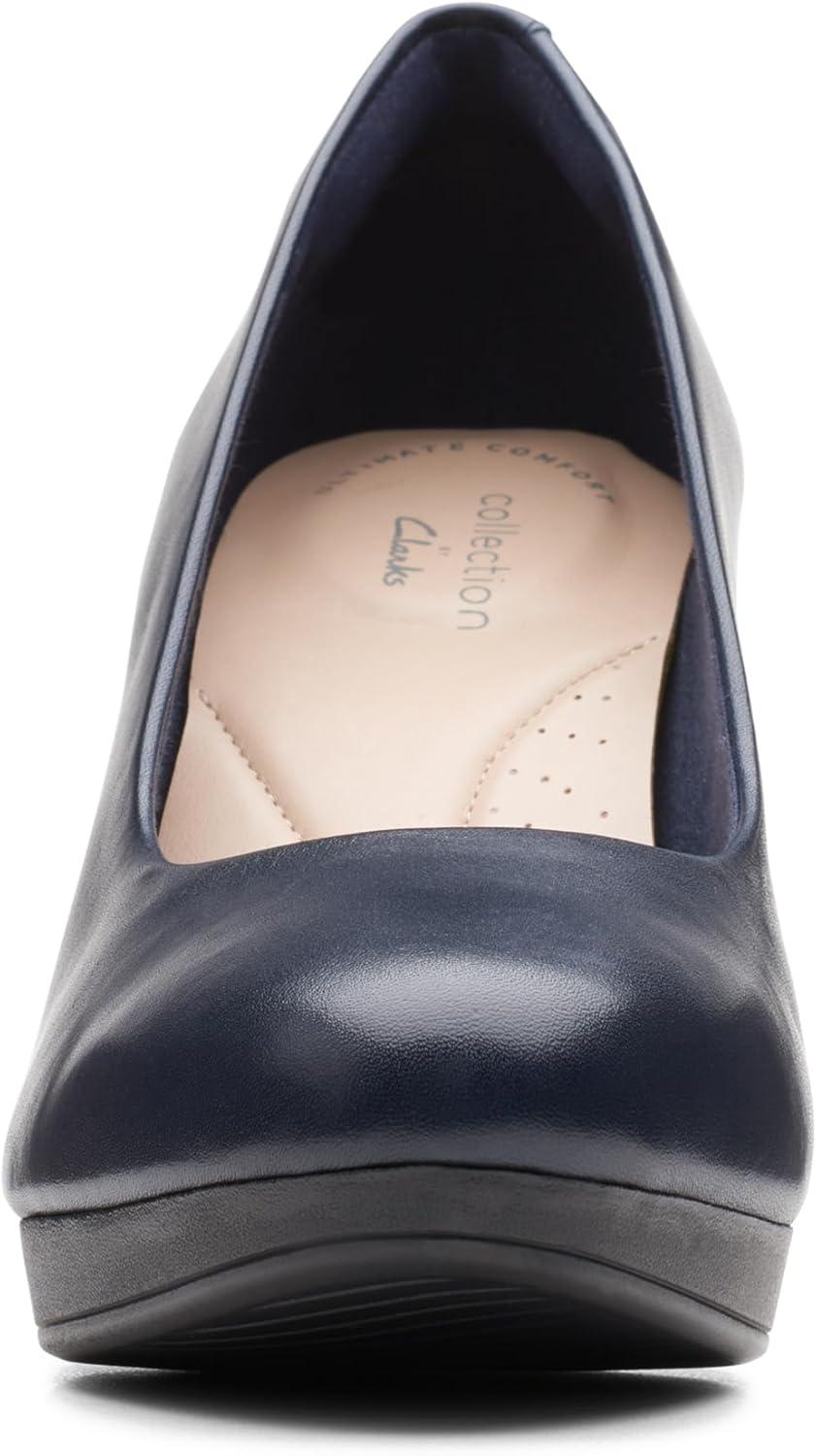 imageClarks Womens Ambyr Joy PumpsNavy Leather