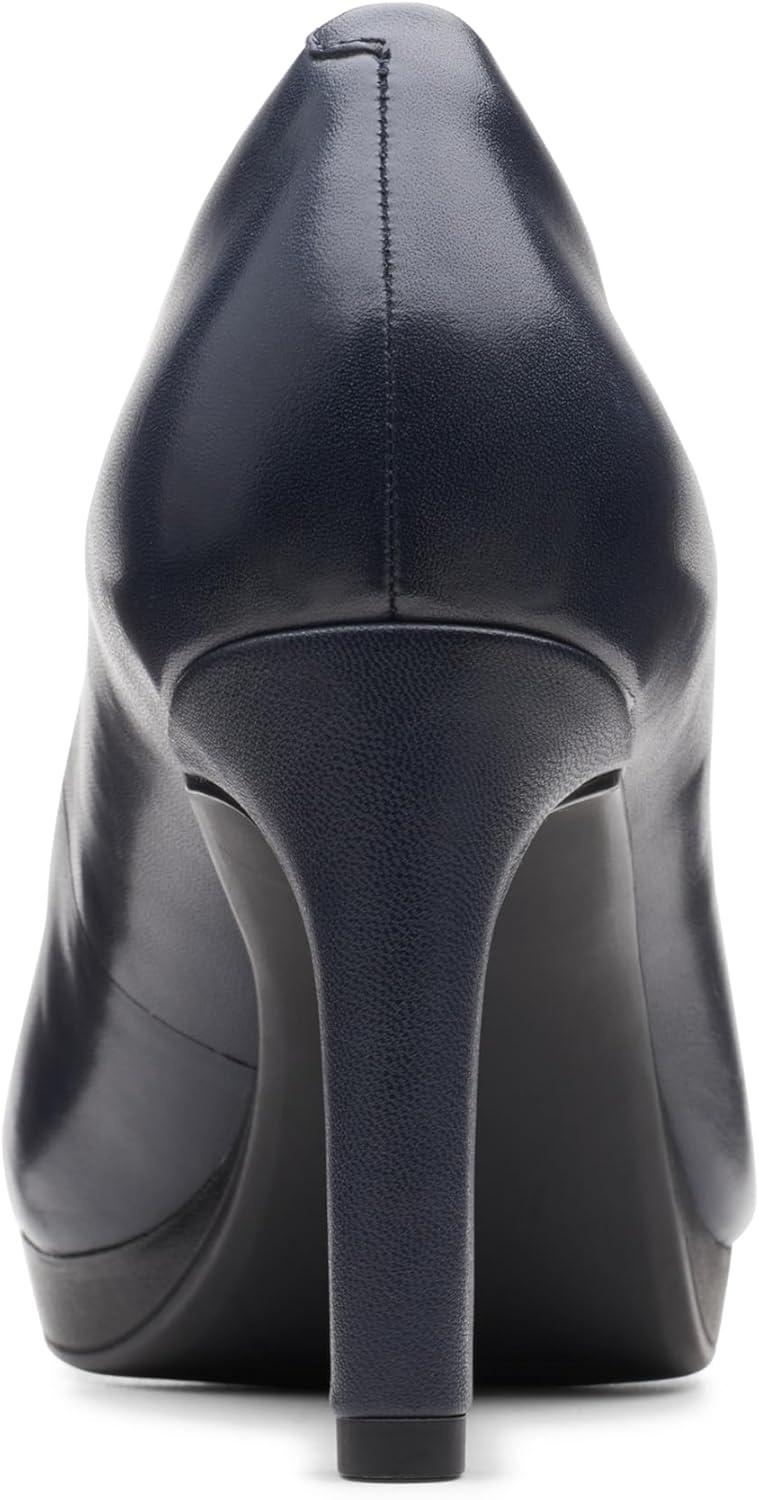 imageClarks Womens Ambyr Joy PumpsNavy Leather