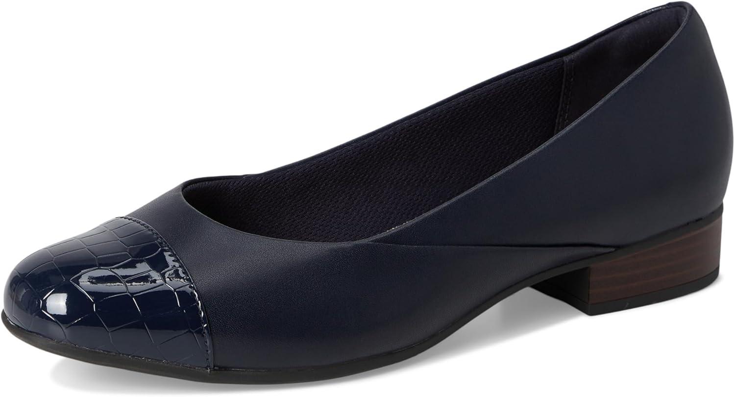imageClarks Womens Juliet RiseNavy Leather