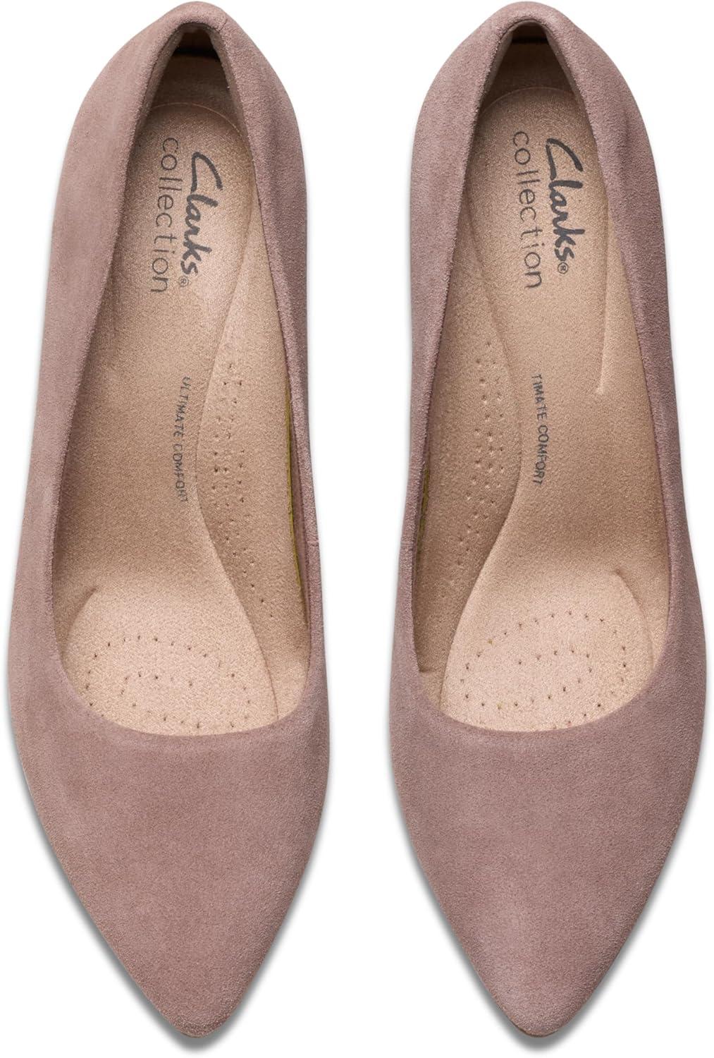 imageClarks Womens Kataleyna Gem PumpsMauve Suede