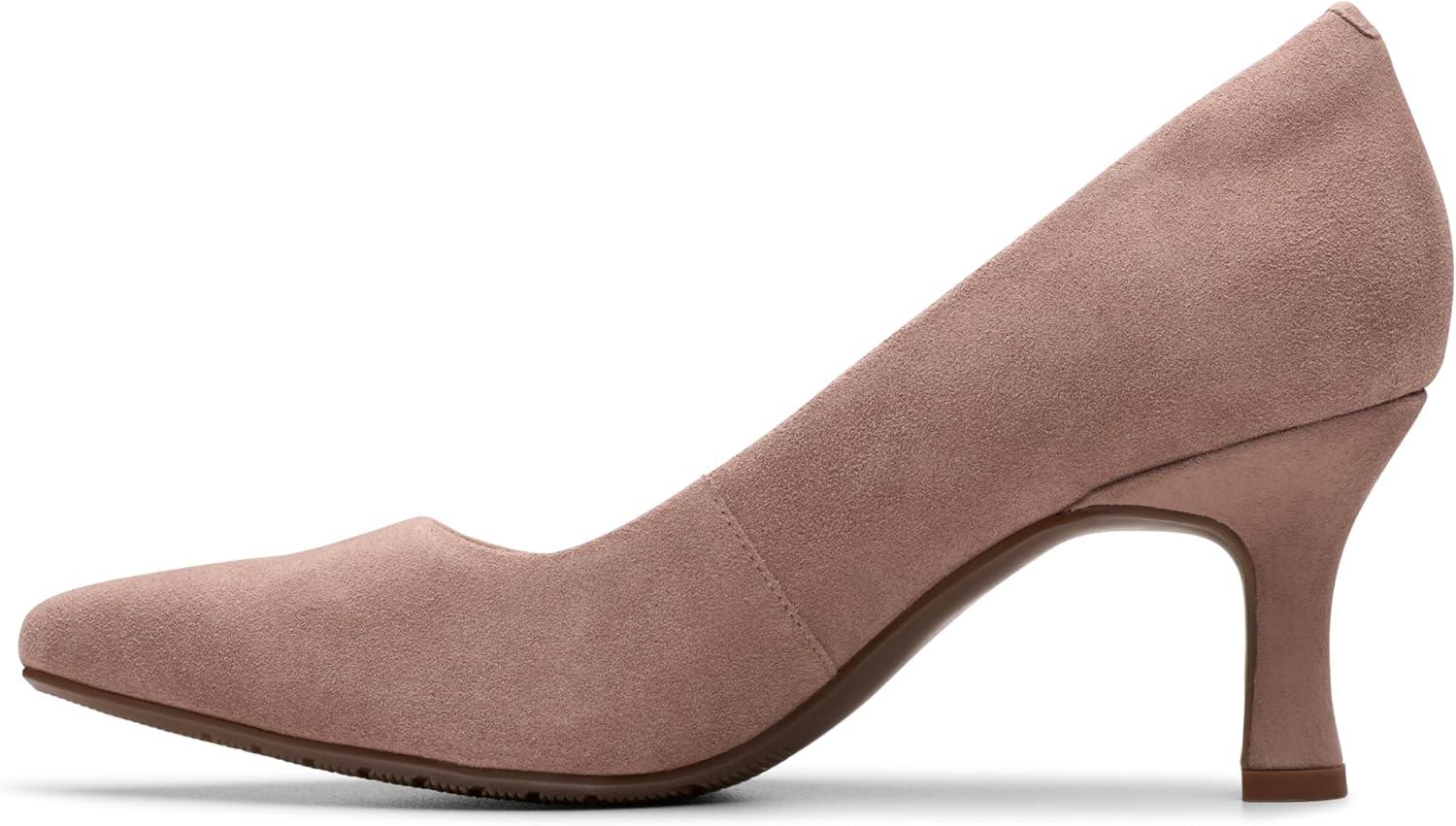 imageClarks Womens Kataleyna Gem PumpsMauve Suede