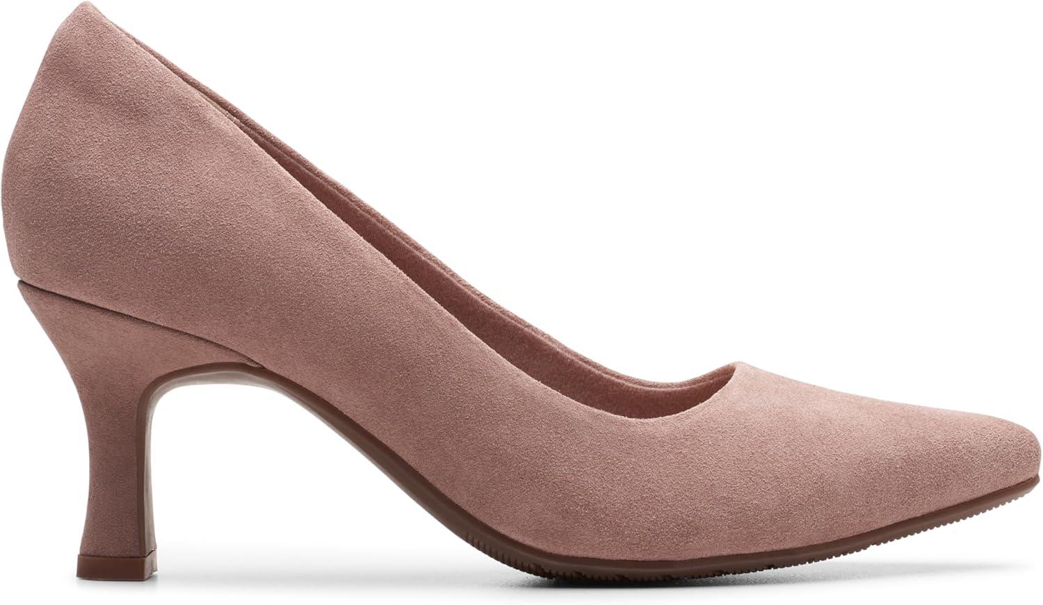 imageClarks Womens Kataleyna Gem PumpsMauve Suede