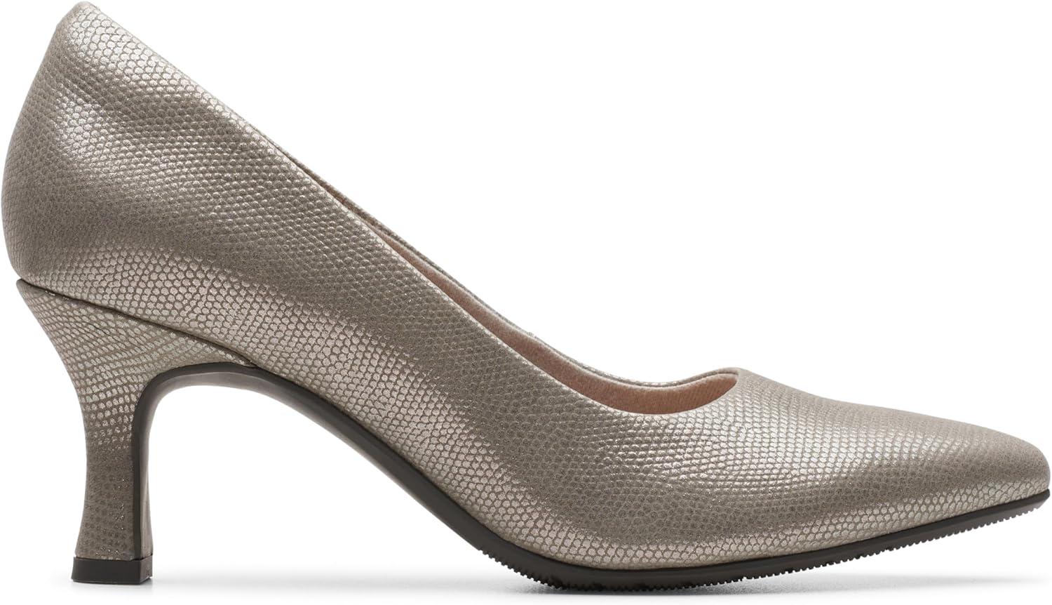 imageClarks Womens Kataleyna Gem PumpsSilver Metallic