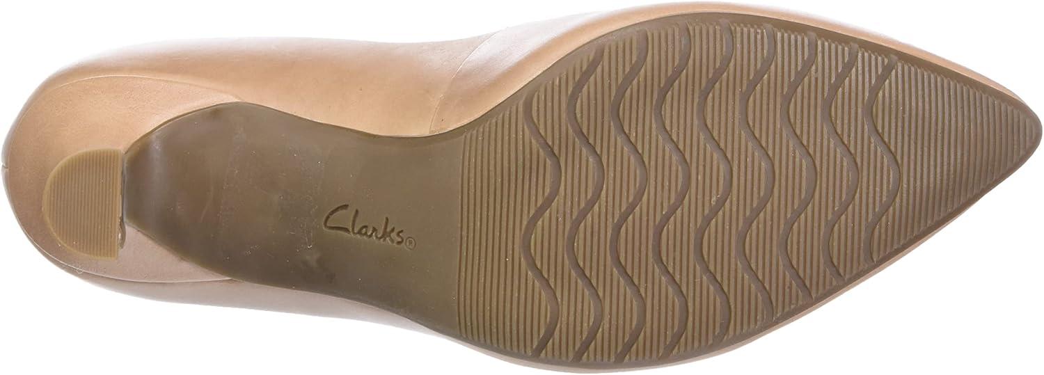 imageClarks Womens Kataleyna Gem PumpsWarm Beige Lea