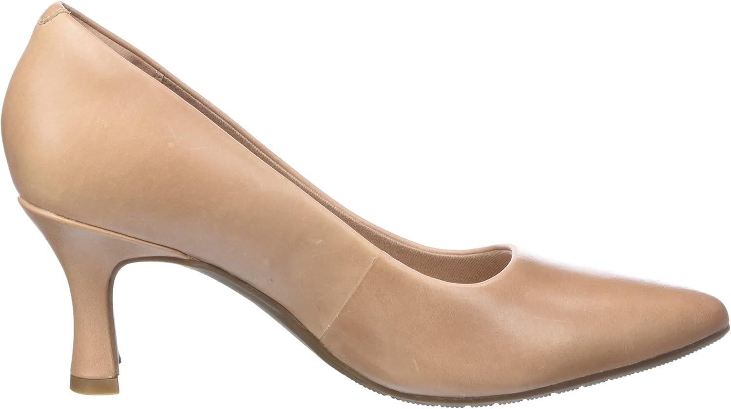 imageClarks Womens Kataleyna Gem PumpsWarm Beige Lea