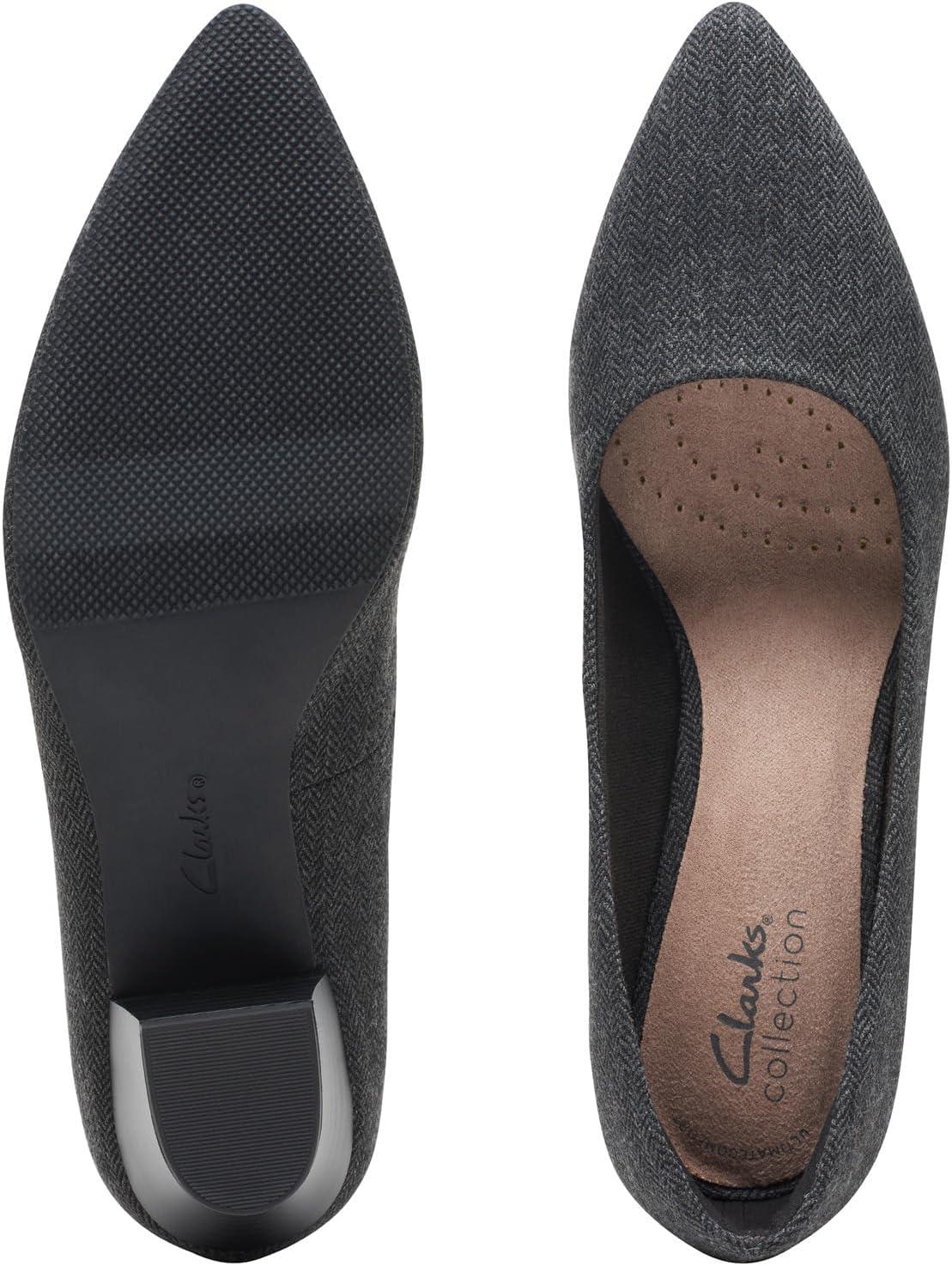 imageClarks Womens Teresa StepBlack Tweed Combi