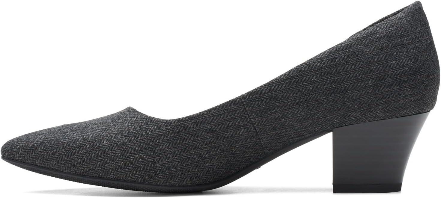 imageClarks Womens Teresa StepBlack Tweed Combi