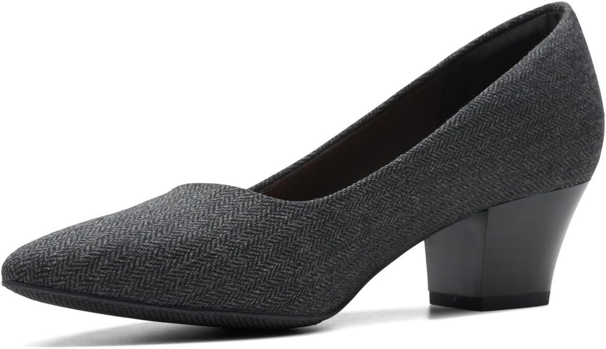 imageClarks Womens Teresa StepBlack Tweed Combi
