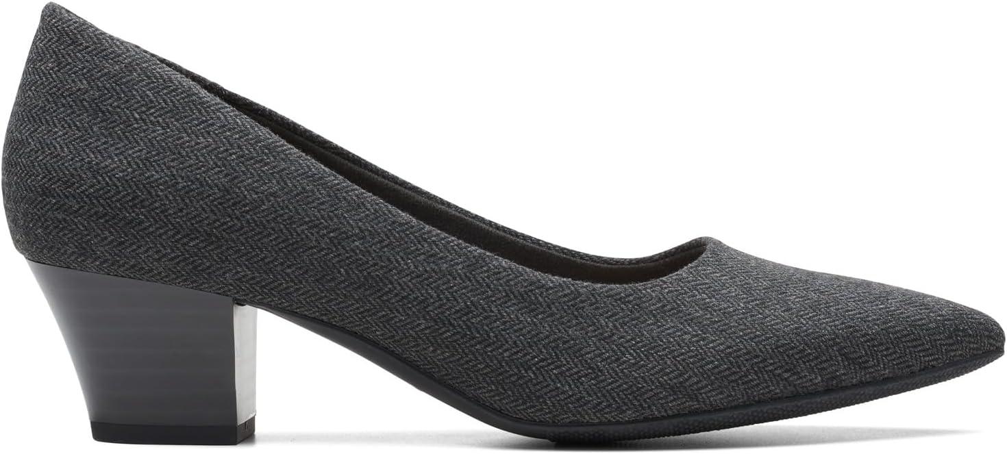 imageClarks Womens Teresa StepBlack Tweed Combi