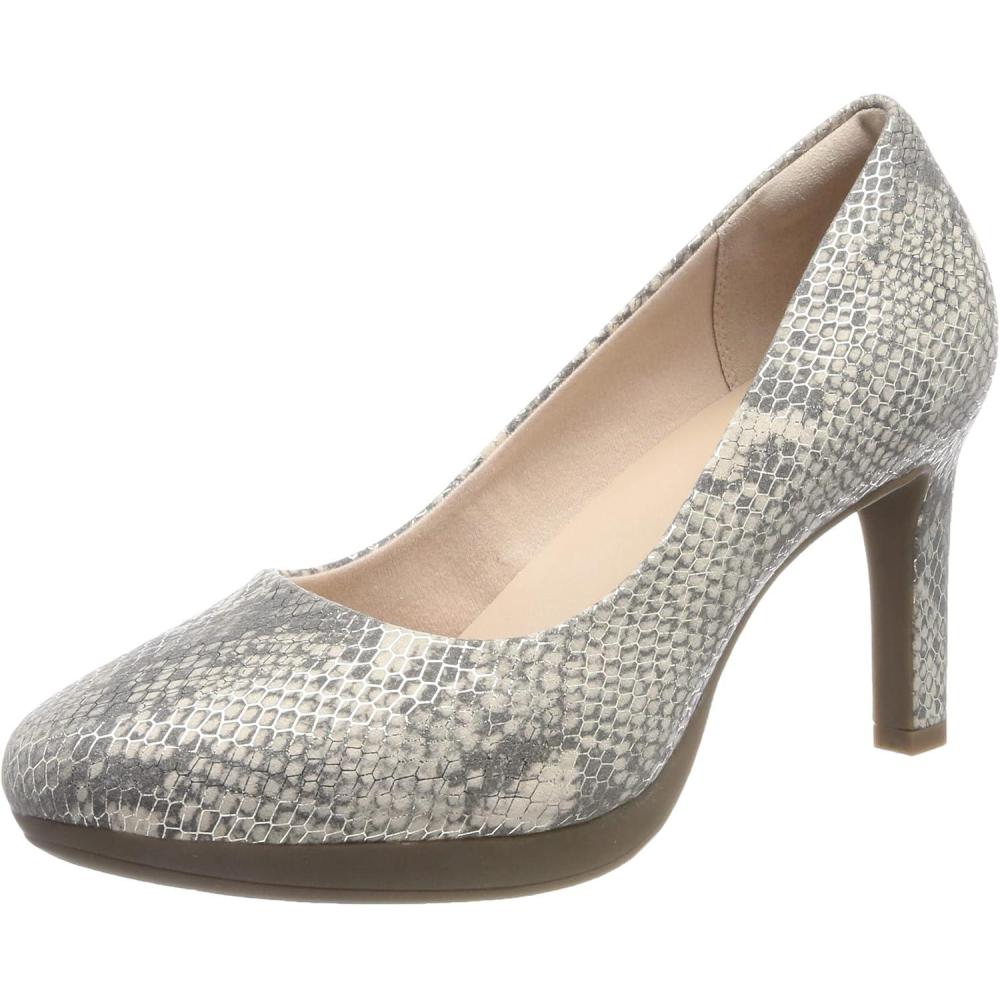 imageClarks Womens Ambyr Joy PumpsBeige Metallic 1