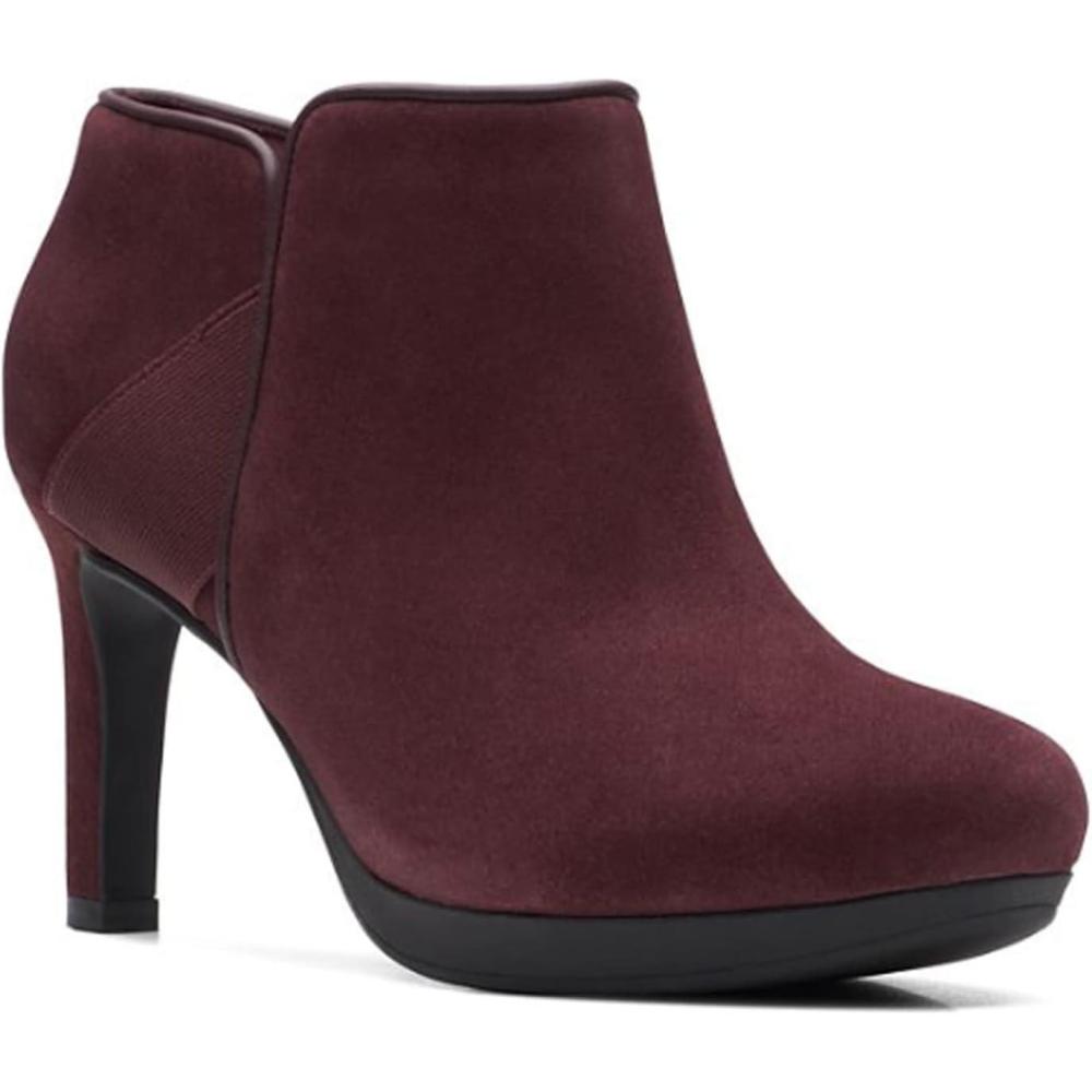 imageClarks Womens Ambyr Joy PumpsBurgundy Suede