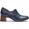 Navy Combi Leather