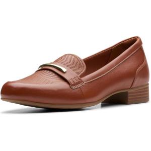 Clarks Women’s Juliet Aster Loafers(Brown)
