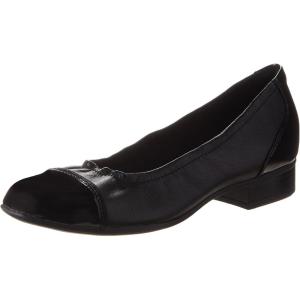 Clarks Women’s Juliet Step(Black Leather)