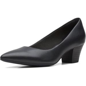 Clarks Women’s Teresa Step(Black Leather)