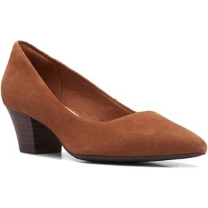 Clarks Women’s Teresa Step(Dark Tan Suede)