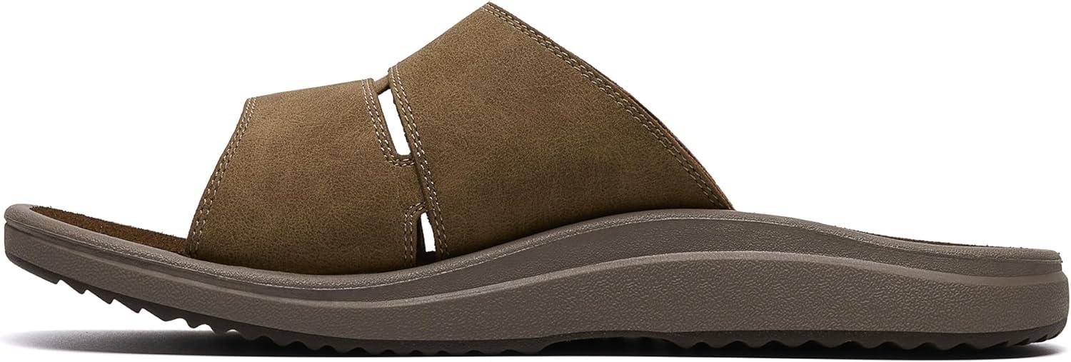 imageClarks Mens Breeze Slide SandalSand Synthetic