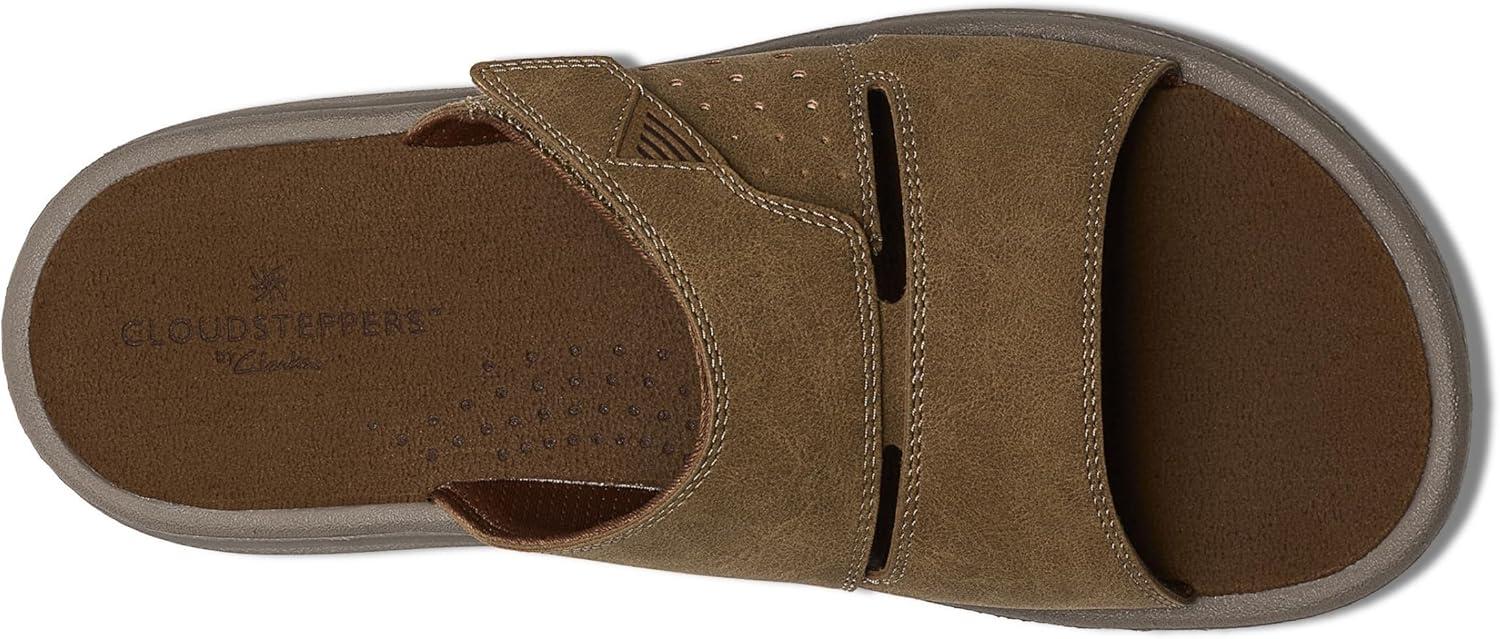 imageClarks Mens Breeze Slide SandalSand Synthetic