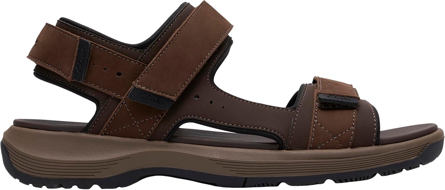 imageClarks Mens Guideview Trek Sport SandalBeeswax Leather
