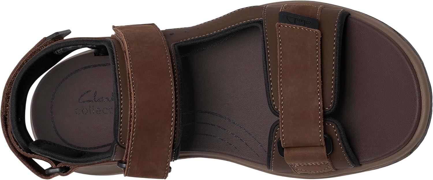imageClarks Mens Guideview Trek Sport SandalBeeswax Leather