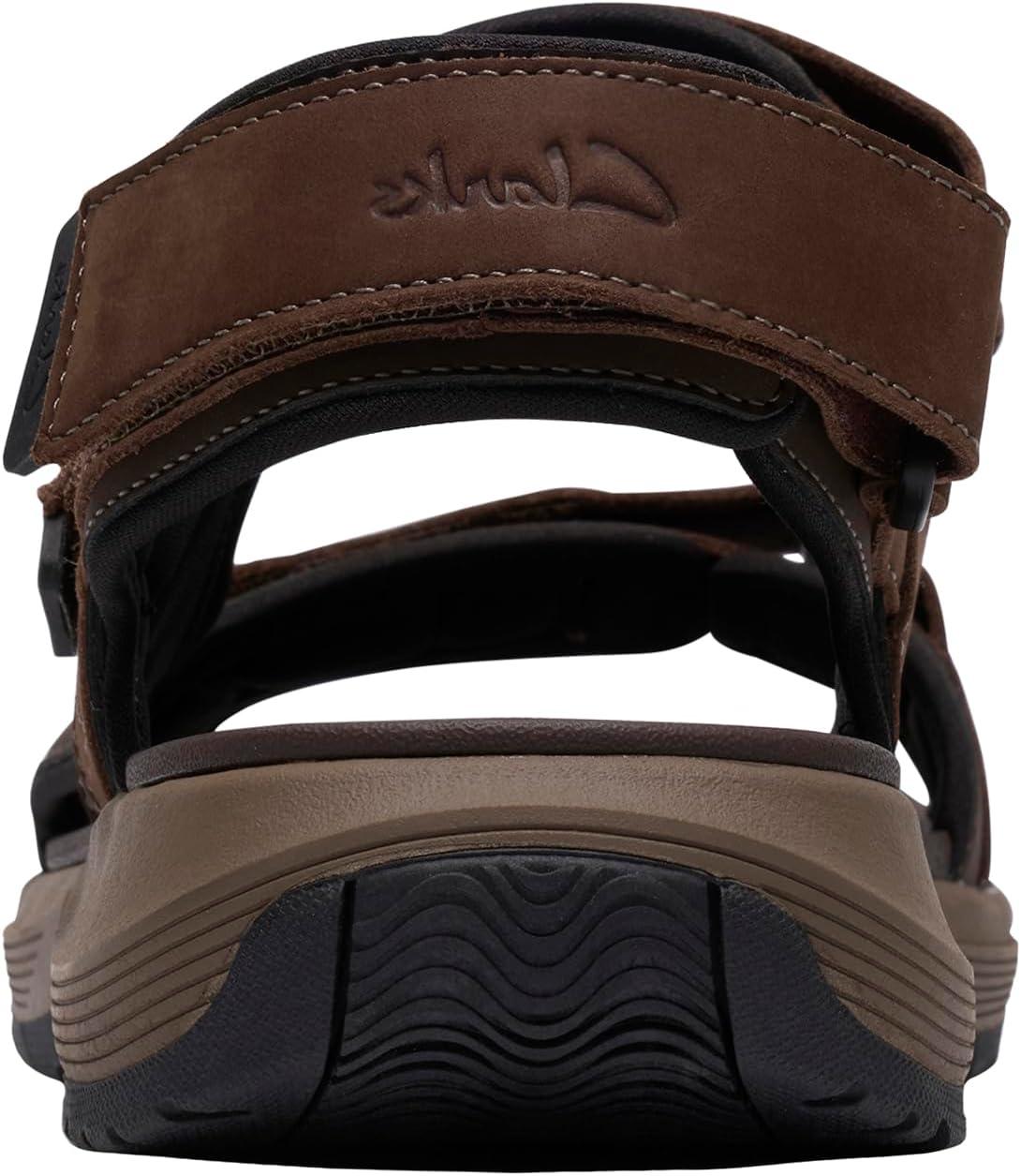 imageClarks Mens Guideview Trek Sport SandalBeeswax Leather