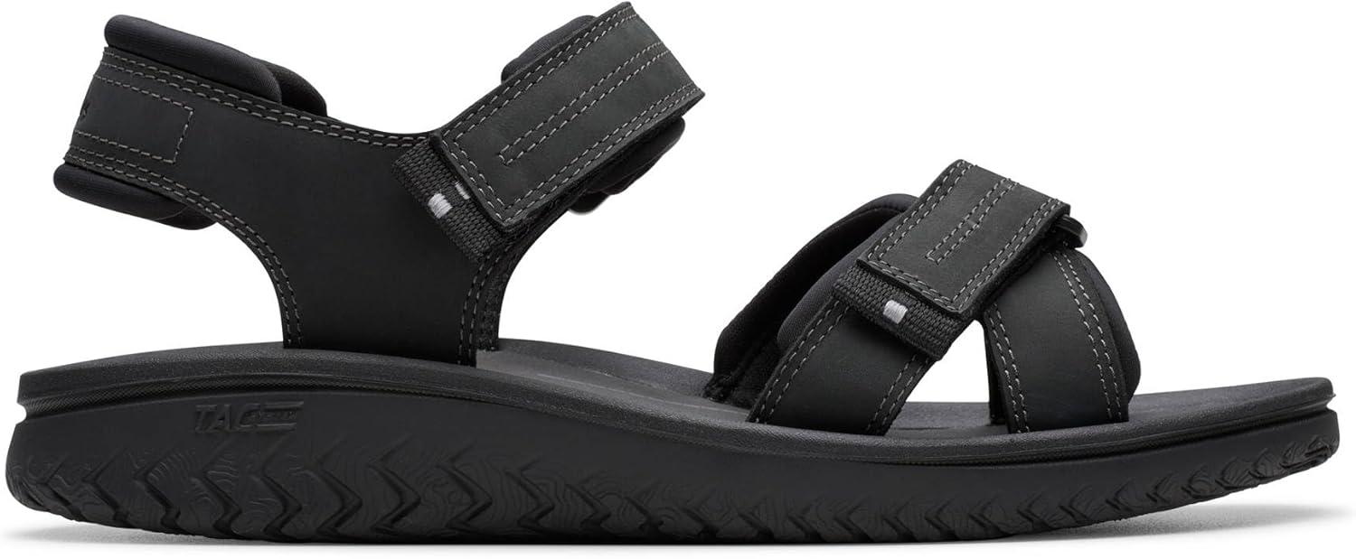 imageClarks Mens Wesley ShoreBlack Leather