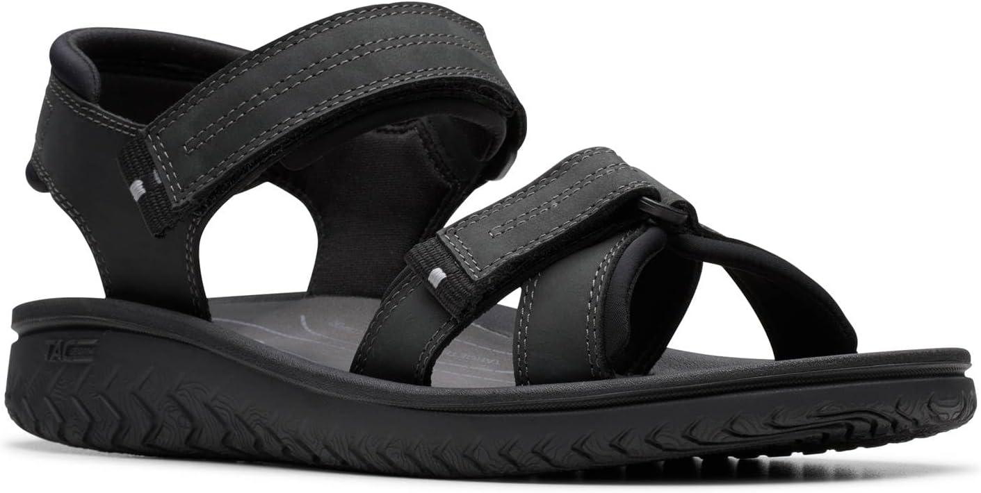 imageClarks Mens Wesley ShoreBlack Leather