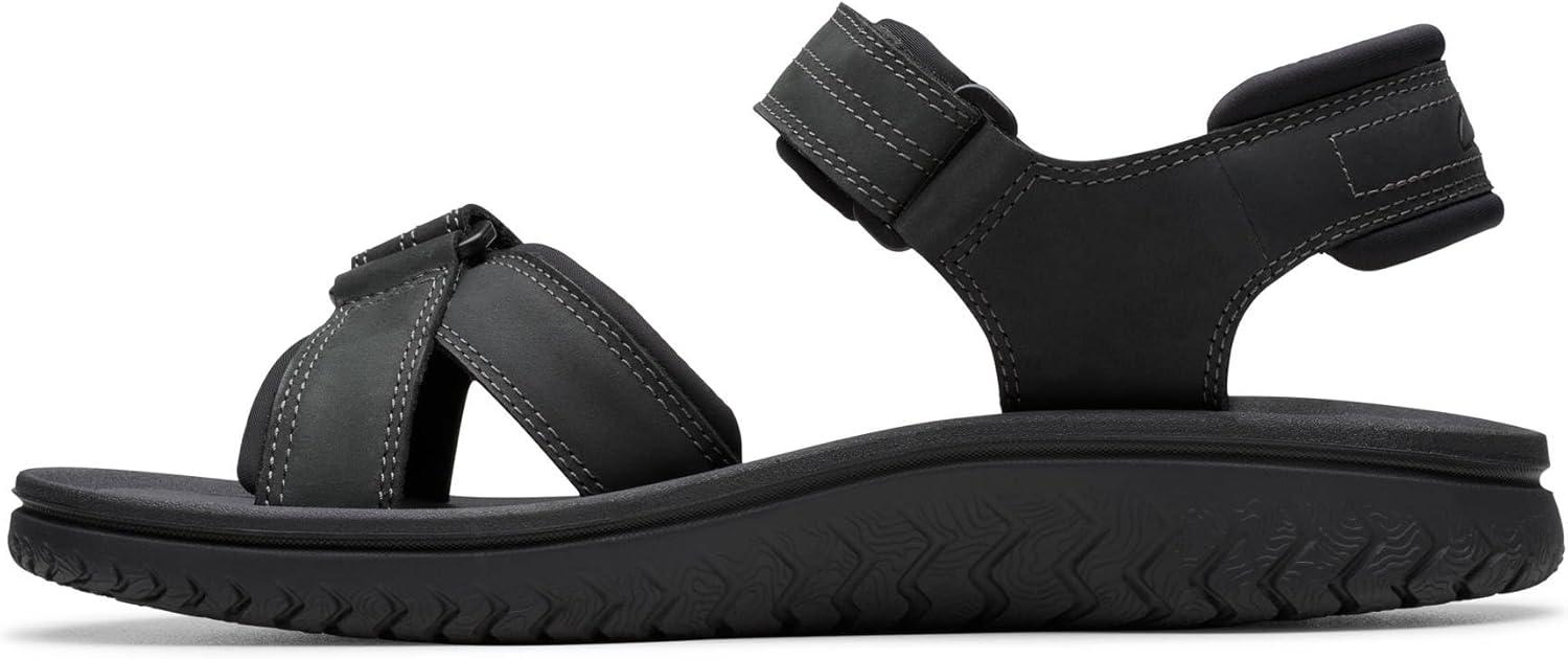 imageClarks Mens Wesley ShoreBlack Leather