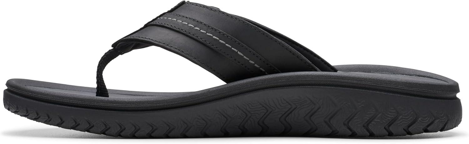 imageClarks mens 261769877Black Leather