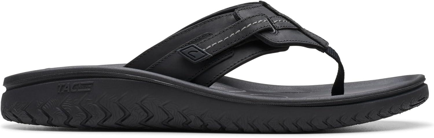 imageClarks mens 261769877Black Leather