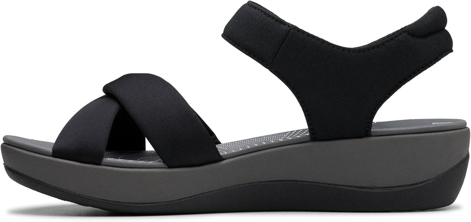 imageClarks Womens Arla DaisyBlack Textile