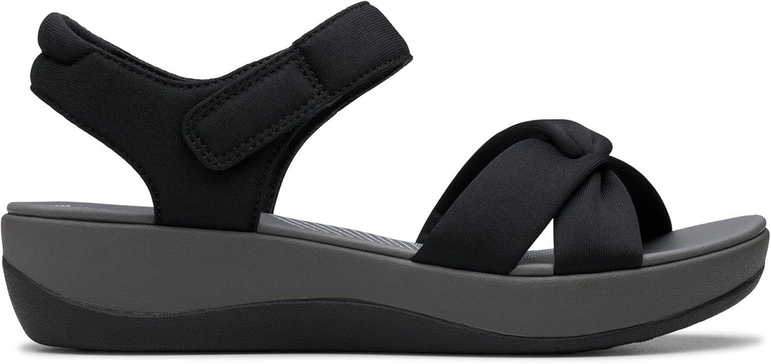 imageClarks Womens Arla DaisyBlack Textile