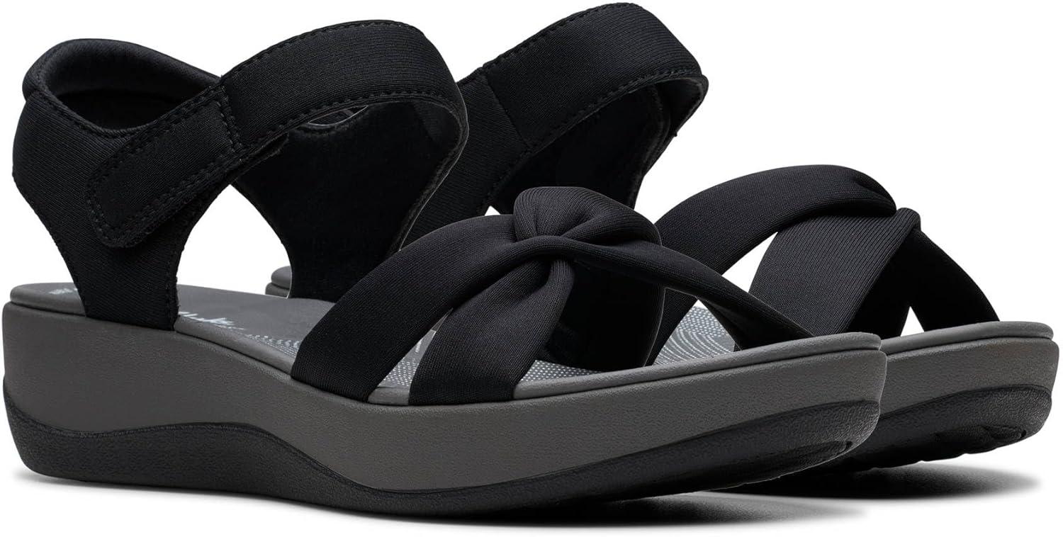 imageClarks Womens Arla DaisyBlack Textile