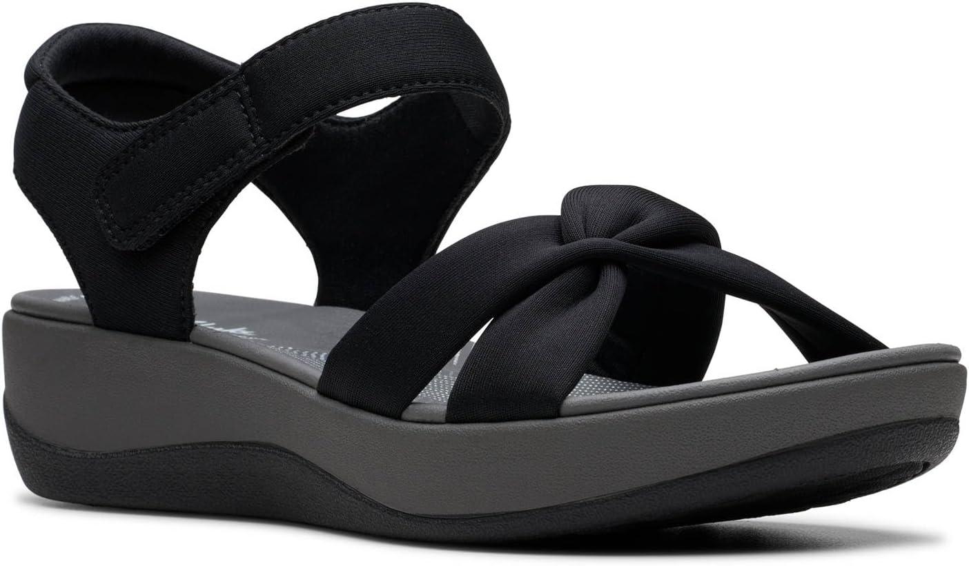 imageClarks Womens Arla DaisyBlack Textile