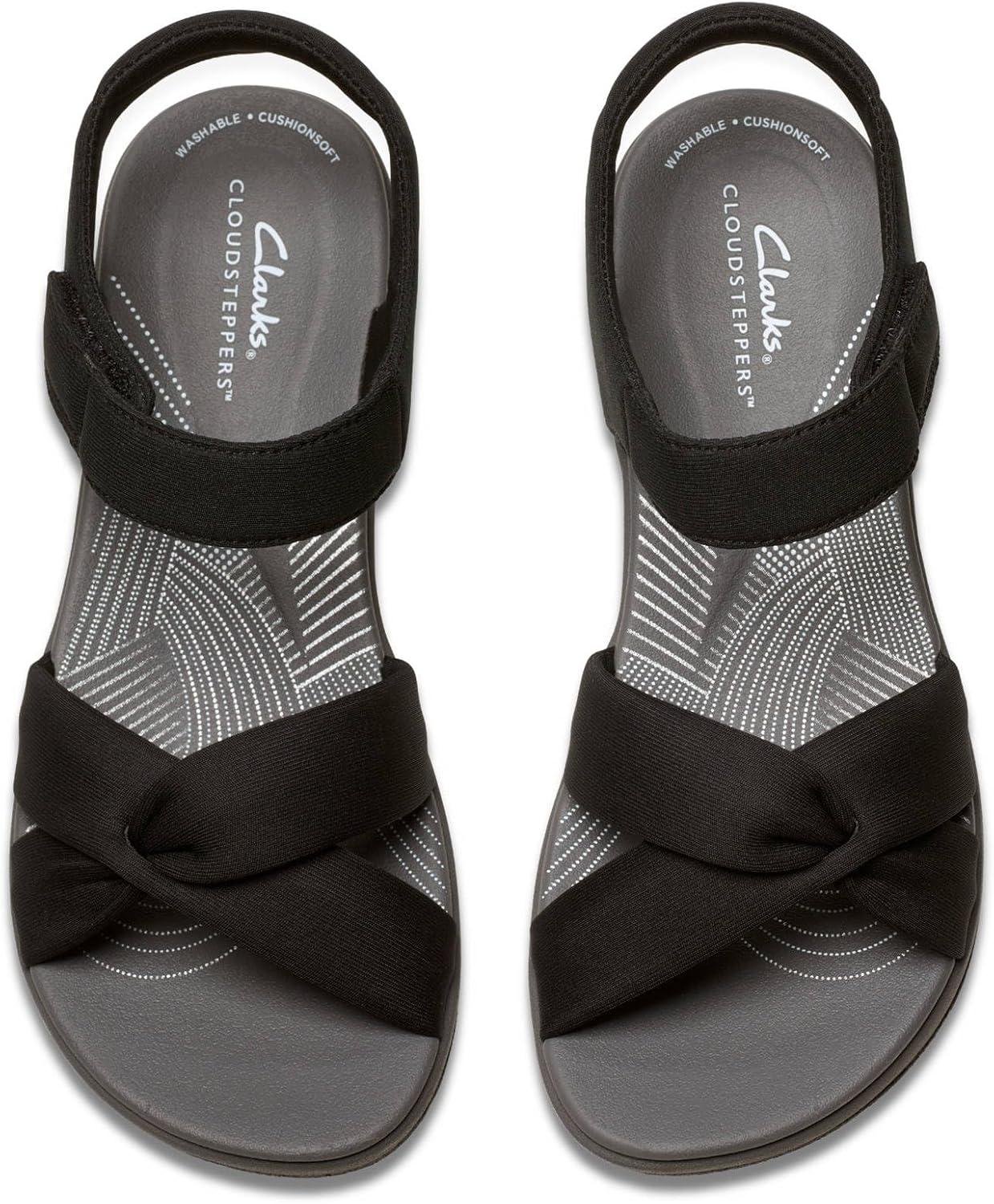 imageClarks Womens Arla DaisyBlack Textile