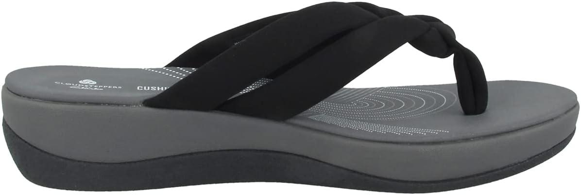 imageClarks Womens Arla Kaylie FlipFlopBlack Textile