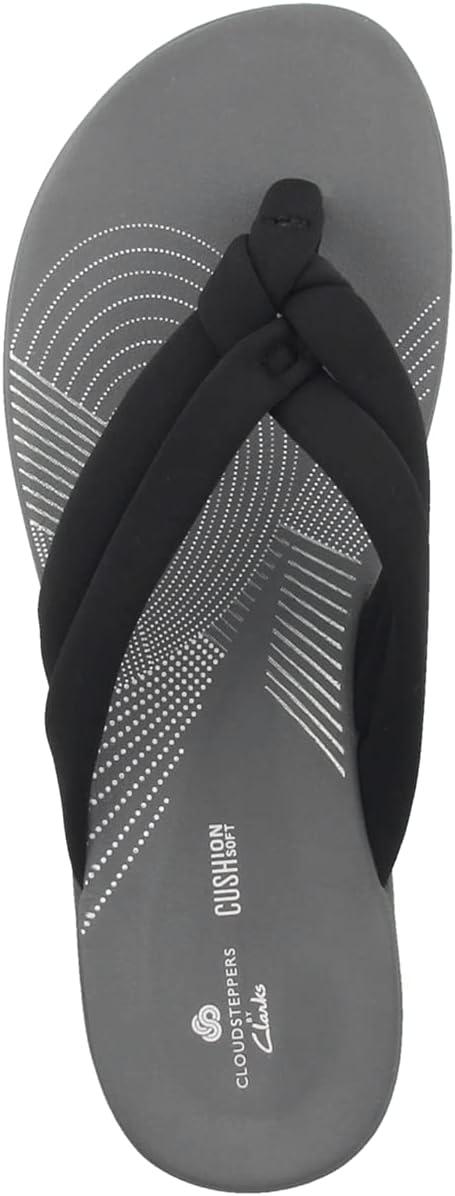 imageClarks Womens Arla Kaylie FlipFlopBlack Textile