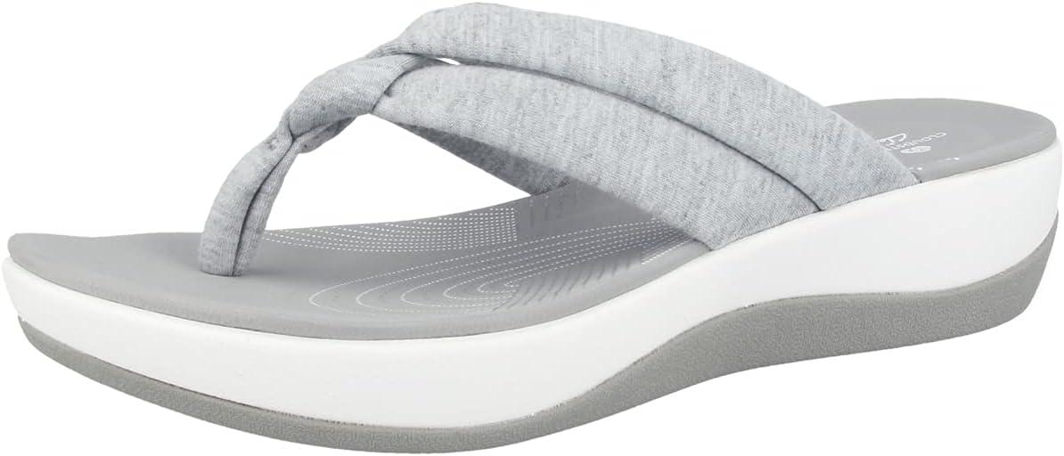 imageClarks Womens Arla Kaylie FlipFlopGrey Textile