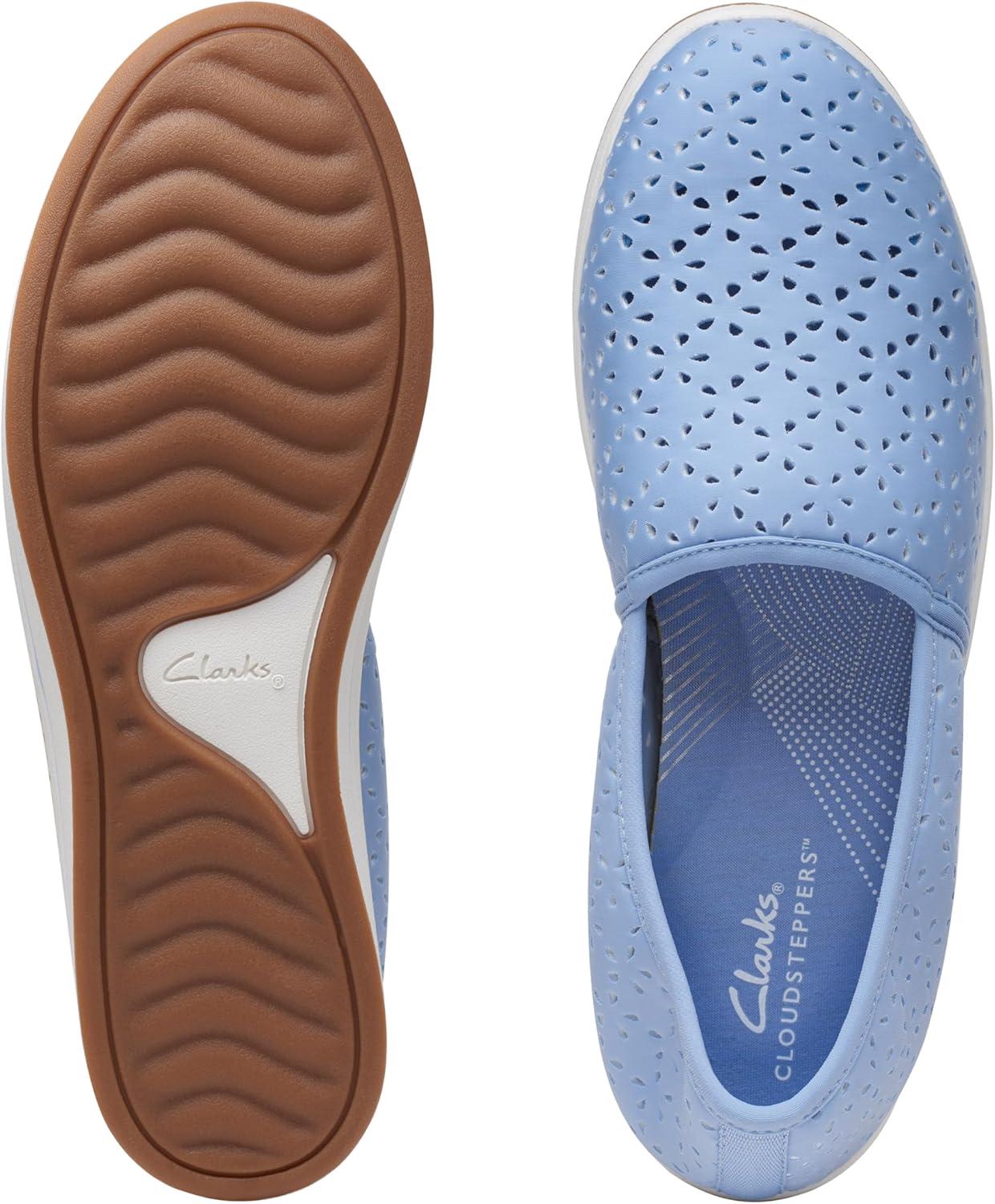imageClarks Womens Breeze Emily LoafersLavender Synthetic