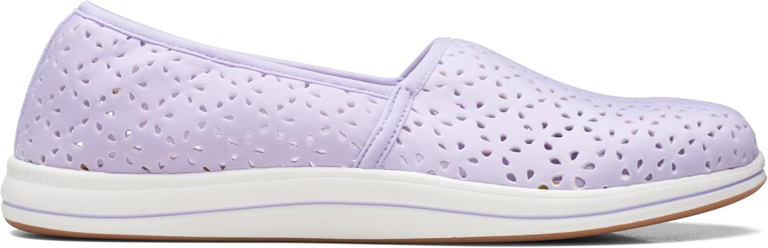 imageClarks Womens Breeze Emily LoafersLilac Synthetic