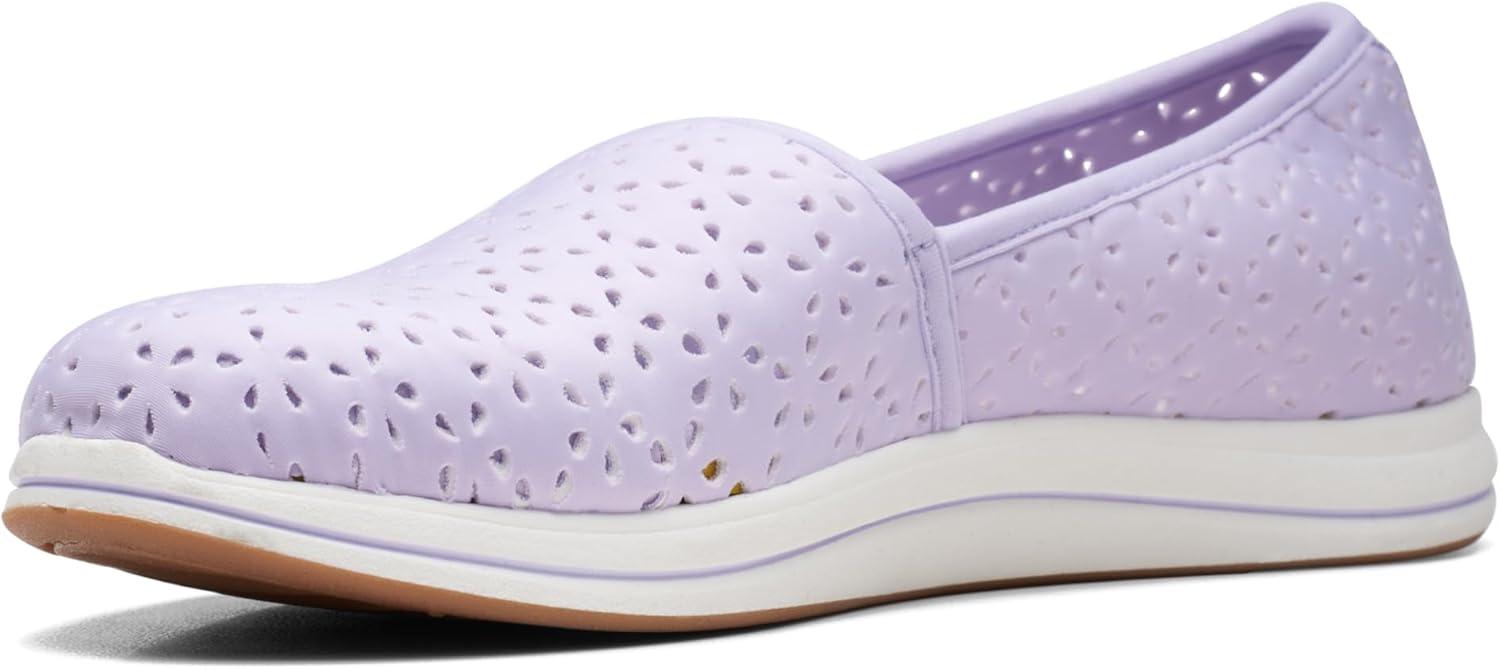 imageClarks Womens Breeze Emily LoafersLilac Synthetic