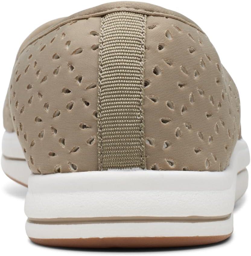 imageClarks Womens Breeze Emily LoafersOlive Synthetic
